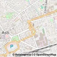 Hartă Asti