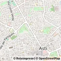 Hartă Asti