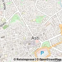 Mapa Asti