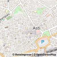 Kaart Asti