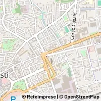 Mapa Asti