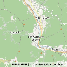 Mappa San Germano Chisone