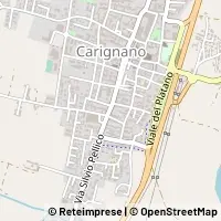 خريطة Carignano