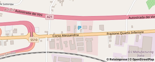 Mappa Asti