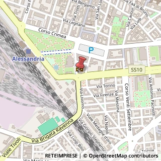 Mappa Via Savona, 34, 15121 Alessandria, Alessandria (Piemonte)