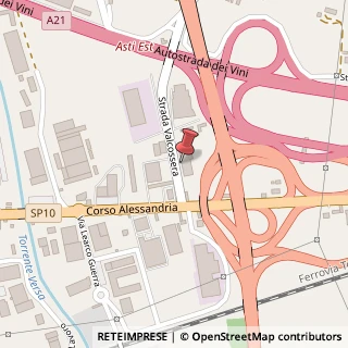 Mappa Frazione Castiglione, 9/A, 14100 Asti, Asti (Piemonte)