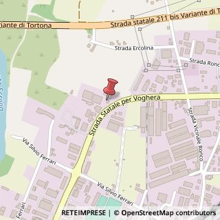 Mappa Strada Statale per Voghera, 45, 15057 Tortona, Alessandria (Piemonte)