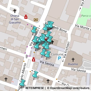 Mappa Piazza della Liberazione, 10041 Carignano TO, Italia (0.01154)