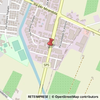 Mappa Via A. Grandi, 14, 41033 Concordia sulla Secchia, Modena (Emilia Romagna)