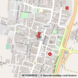 Mappa Via Carlo Forneri, 10, 10041 Carignano, Torino (Piemonte)