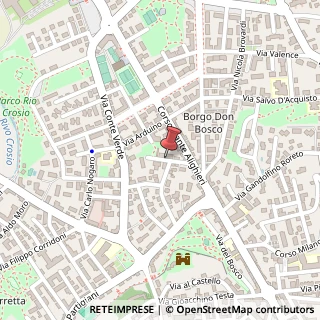 Mappa Via Ezio Baroncini, 9, 14100 Asti, Asti (Piemonte)
