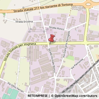 Mappa Strada Statale per Voghera, 50, 15057 Tortona, Alessandria (Piemonte)