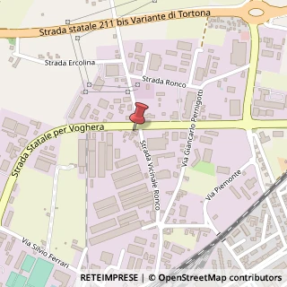 Mappa Strada Ronco, 4, 15057 Tortona, Alessandria (Piemonte)