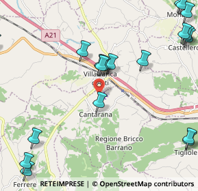 Mappa SP 10, 14018 Villafranca D'asti AT, Italia (3.067)