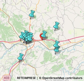 Mappa SR 10, 14030 Asti AT, Italia (6.34118)