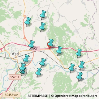 Mappa Via Dogana, 14030 Asti AT, Italia (4.96875)