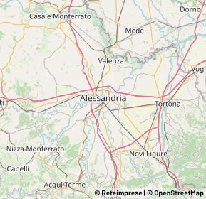 Mappa 15121 Alessandria AL, Italia (8.75583)