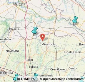 Mappa Via Roberto Longhi, 41033 Concordia Sulla Secchia MO, Italia (37.47385)