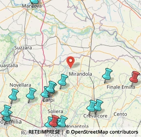 Mappa Via Roberto Longhi, 41033 Concordia Sulla Secchia MO, Italia (26.05421)