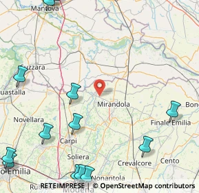 Mappa Via Roberto Longhi, 41033 Concordia Sulla Secchia MO, Italia (26.975)