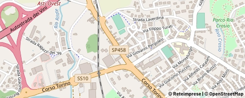 Mappa Asti