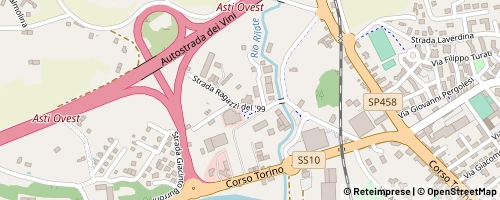 Mappa Asti