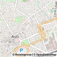 Mapa Asti