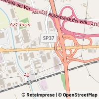 Hartă Asti