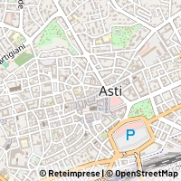 Kaart Asti