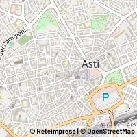 Kaart Asti