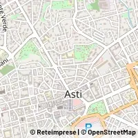 Mapa Asti
