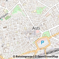 Kaart Asti