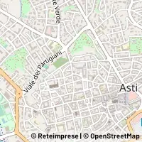 Hartă Asti