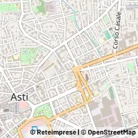 Kaart Asti