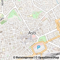 Kaart Asti