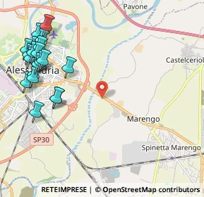 Mappa SS 10 KM 97+090, 15100 Alessandria AL (2.799)