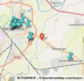 Mappa SS 10 KM 97+090, 15100 Alessandria AL (2.605)