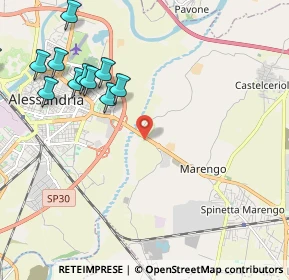 Mappa SS 10 KM 97+090, 15100 Alessandria AL (2.73167)