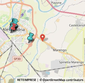 Mappa SS 10 KM 97+090, 15100 Alessandria AL (2.737)