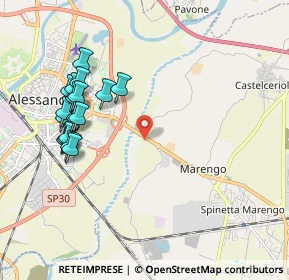 Mappa SS 10 KM 97+090, 15100 Alessandria AL (2.10176)