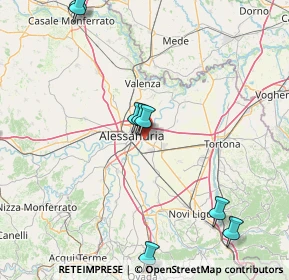 Mappa SS 10 KM 97+090, 15100 Alessandria AL (24.40167)