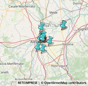 Mappa SS 10 KM 97+090, 15100 Alessandria AL (6.2525)