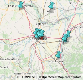 Mappa SS 10 KM 97+090, 15100 Alessandria AL (12.54636)