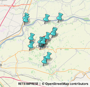 Mappa Via Decimo Bottoni, 44034 Copparo FE, Italia (4.8825)