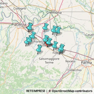 Mappa Via Galileo Galilei, 29010 Alseno PC, Italia (9.81533)