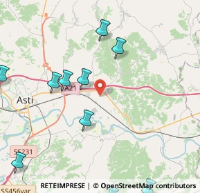Mappa 14030 Asti AT, Italia (5.71909)