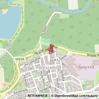 Mappa Via Guglielmo Marconi, 14, 42041 Brescello, Reggio nell'Emilia (Emilia Romagna)