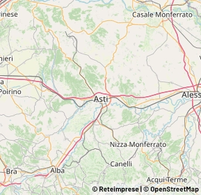 Mappa 14100 Asti AT, Italia (10.55286)