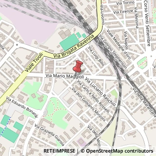Mappa Via maggioli mario 75, 15100 Alessandria, Alessandria (Piemonte)