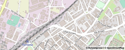 Mappa Tortona